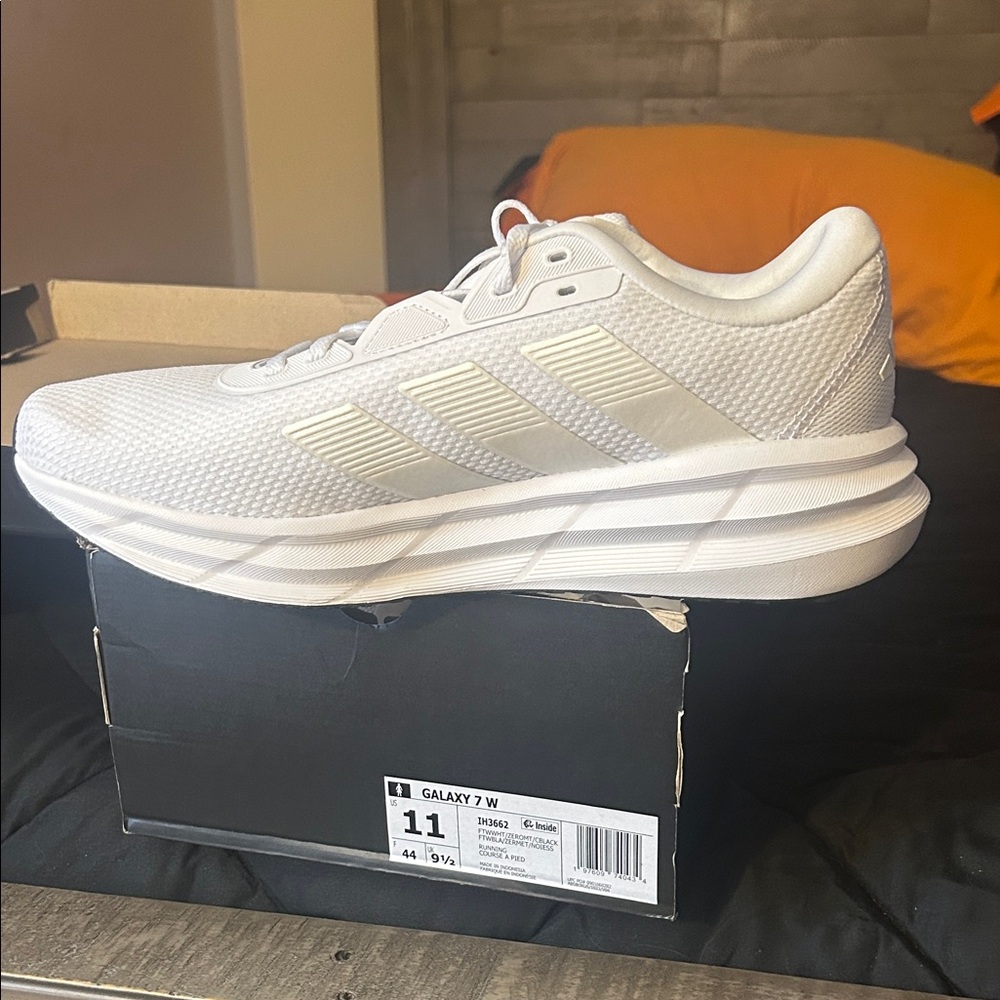 Women’s Adidas Galaxy White Running Shoes